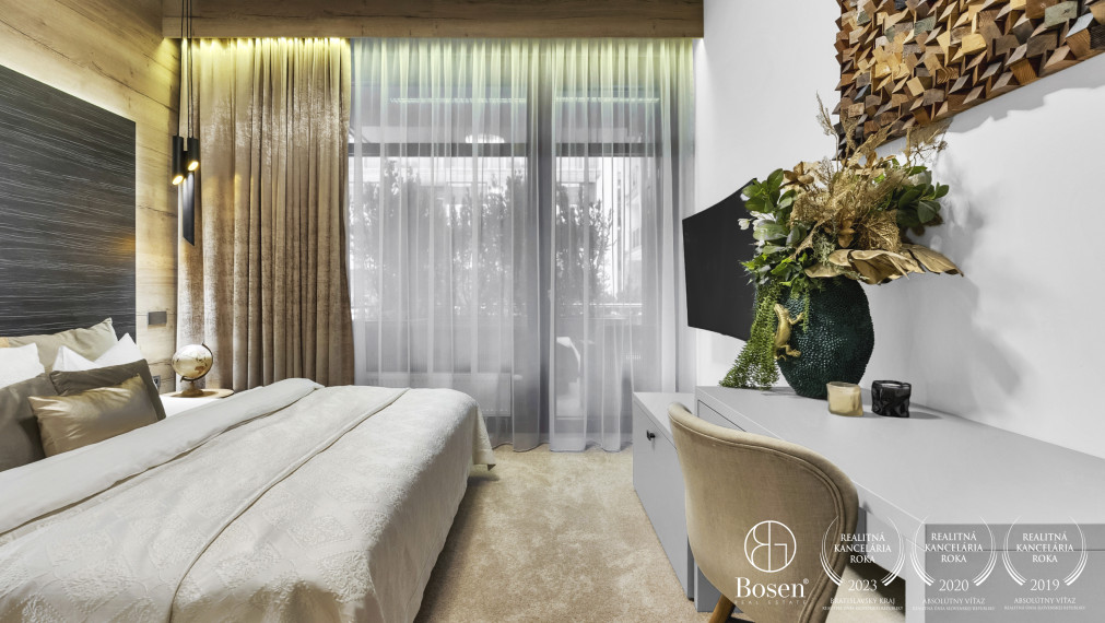 BOSEN | Exkluzívny 2 izbový apartmán s terasou, Hrebienok Resort, Starý Smokovec