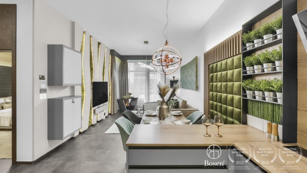 BOSEN | Exkluzívny 2 izbový apartmán s terasou, Hrebienok Resort, Starý Smokovec