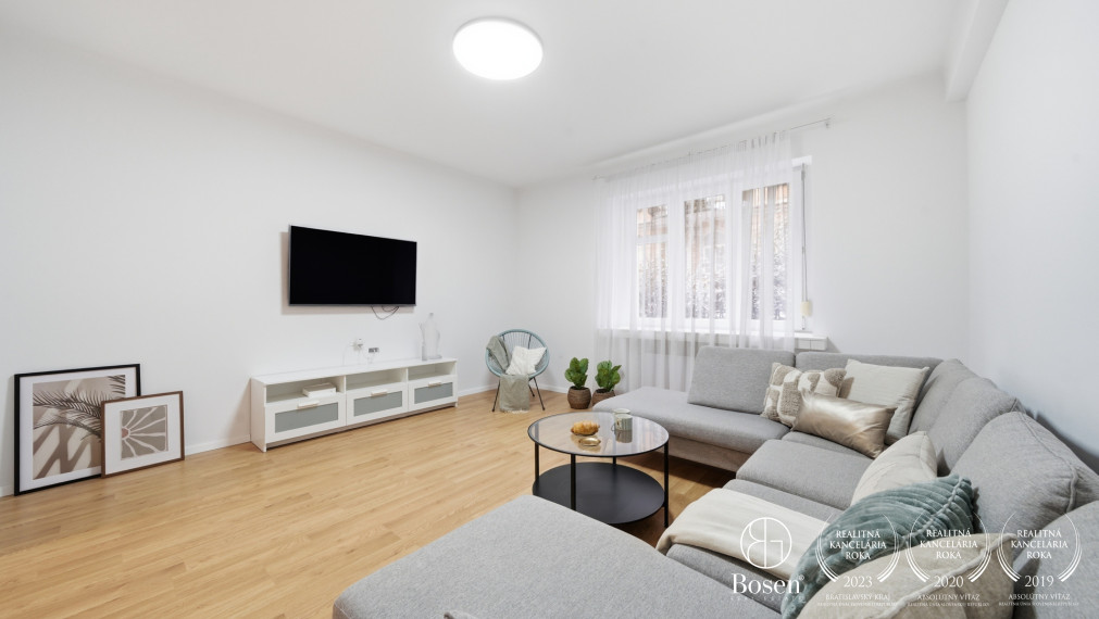 BOSEN | 2 izbový byt blízko centra mesta v tichej ulici, Lermontovova, 55 m²