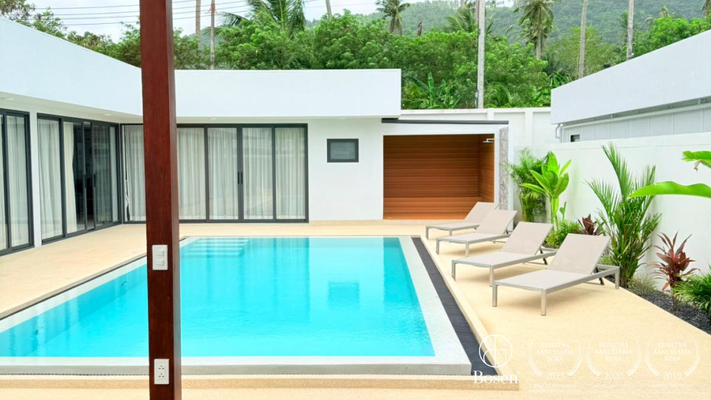 BOSEN | 4 izbová rodinná vila s bazénom, Lamai, Koh Samui, Thajsko