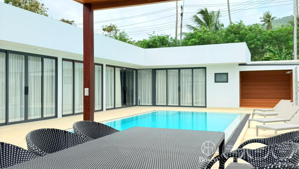 BOSEN | 4 izbová rodinná vila s bazénom, Lamai, Koh Samui, Thajsko