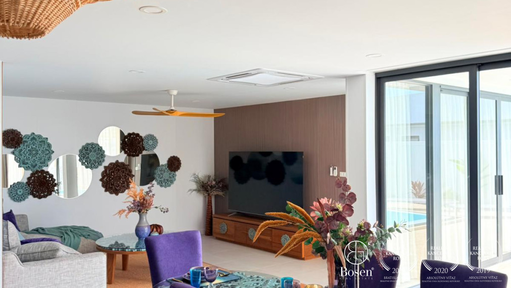 BOSEN | 4 izbová rodinná vila s bazénom, Lamai, Koh Samui, Thajsko