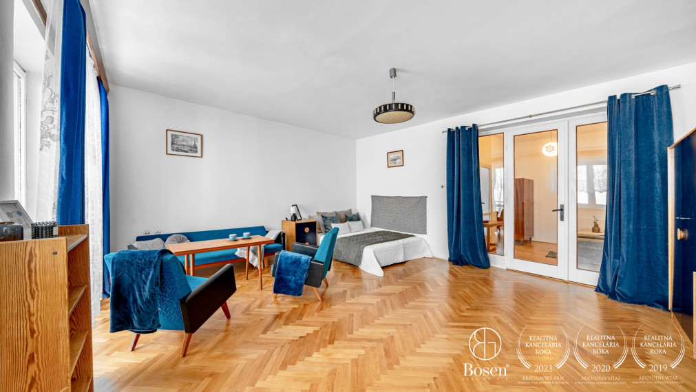 BOSEN | Veľkometrážny 1,5 izbový byt s výhľadom, Na Hrebienku, BA 63m2