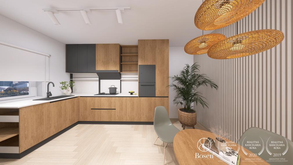BOSEN | Veľkometrážny 1,5 izbový byt s výhľadom, Na Hrebienku, BA 63m2