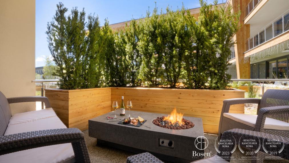 BOSEN | Exkluzívny 2 izbový apartmán s terasou, Hrebienok Resort, Starý Smokovec
