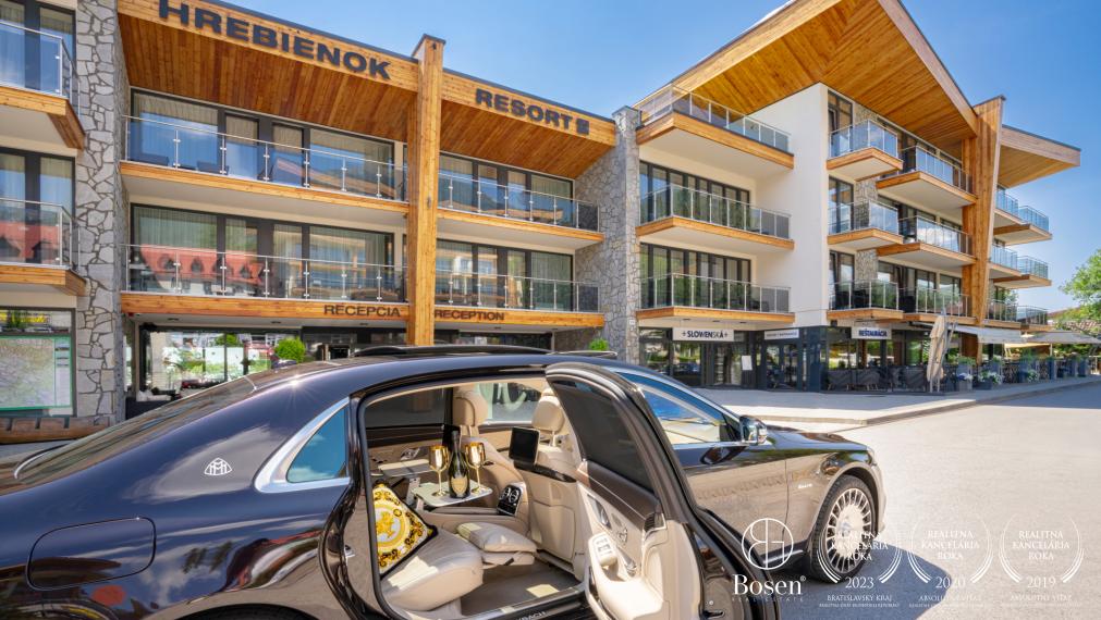 BOSEN | Exkluzívny 2 izbový apartmán s terasou, Hrebienok Resort, Starý Smokovec