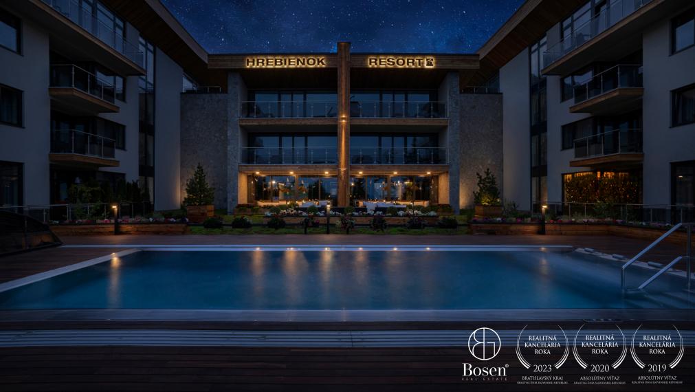 BOSEN | Exkluzívny 2 izbový apartmán s terasou, Hrebienok Resort, Starý Smokovec