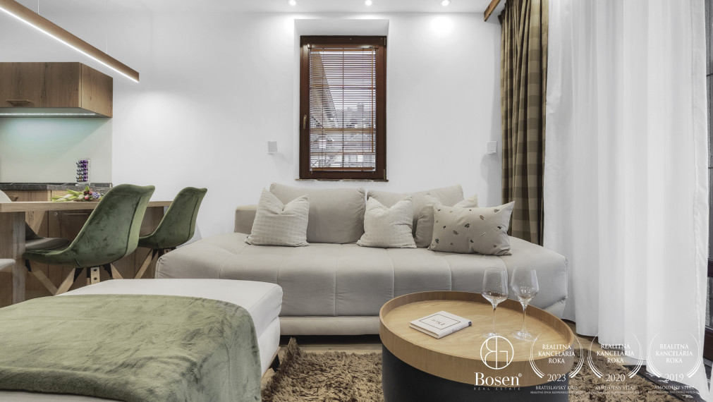 BOSEN | Exkluzívny 2 izbový apartmán s terasou, Kukučka rezort, Tatranská Lomnica