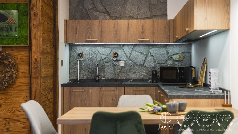 BOSEN | Exkluzívny 2 izbový apartmán s terasou, Kukučka rezort, Tatranská Lomnica