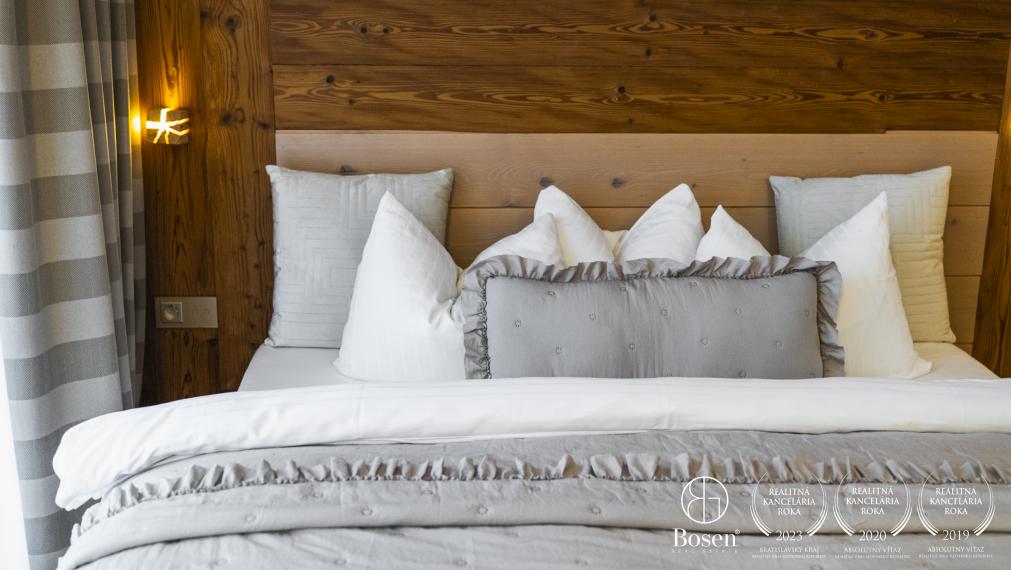 BOSEN | Exkluzívny 2 izbový apartmán s terasou, Kukučka rezort, Tatranská Lomnica