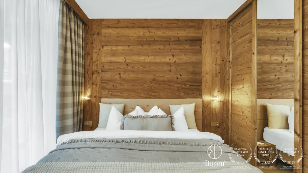 BOSEN | Exkluzívny 2 izbový apartmán s terasou, Kukučka rezort, Tatranská Lomnica