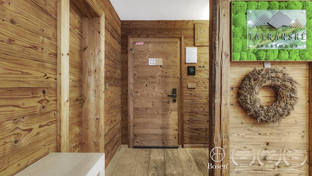 BOSEN | Exkluzívny 2 izbový apartmán s terasou, Kukučka rezort, Tatranská Lomnica