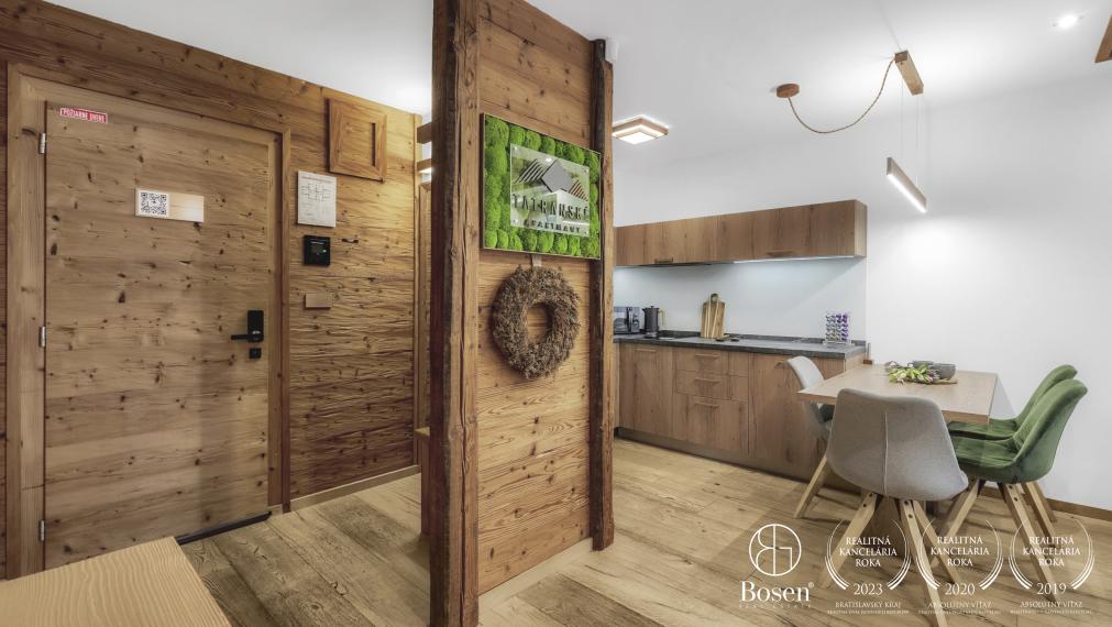 BOSEN | Exkluzívny 2 izbový apartmán s terasou, Kukučka rezort, Tatranská Lomnica
