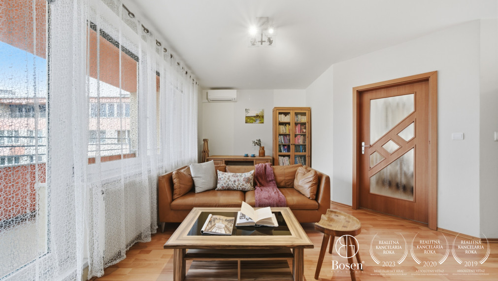 BOSEN |Priestranný 3-izbový byt s garážovým státím, Ružinov – Trnávka, Na križovatkách