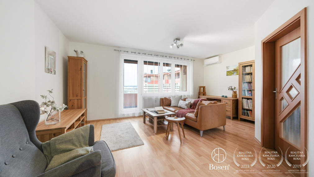 BOSEN |Priestranný 3-izbový byt s garážovým státím, Ružinov – Trnávka, Na križovatkách