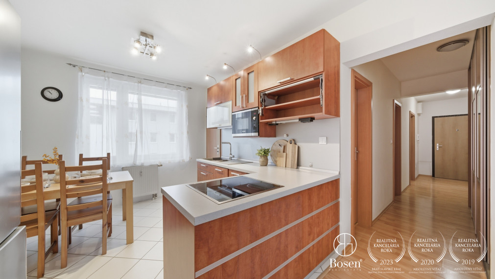 BOSEN |Priestranný 3-izbový byt s garážovým státím, Ružinov – Trnávka, Na križovatkách