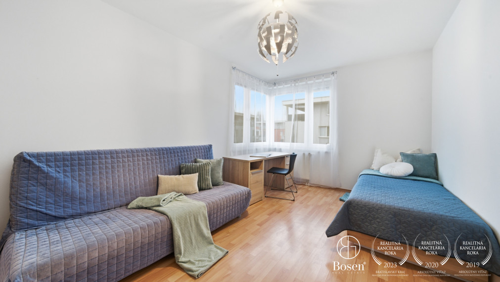 BOSEN |Priestranný 3-izbový byt s garážovým státím, Ružinov – Trnávka, Na križovatkách