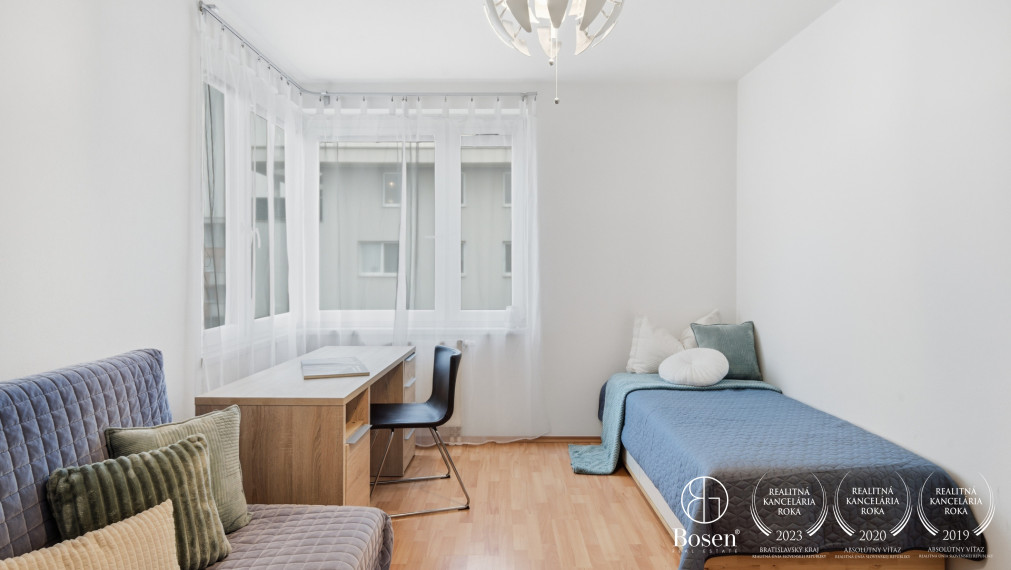 BOSEN |Priestranný 3-izbový byt s garážovým státím, Ružinov – Trnávka, Na križovatkách