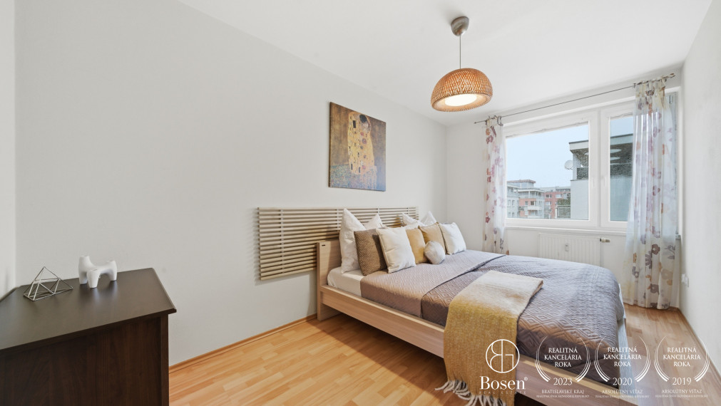 BOSEN |Priestranný 3-izbový byt s garážovým státím, Ružinov – Trnávka, Na križovatkách