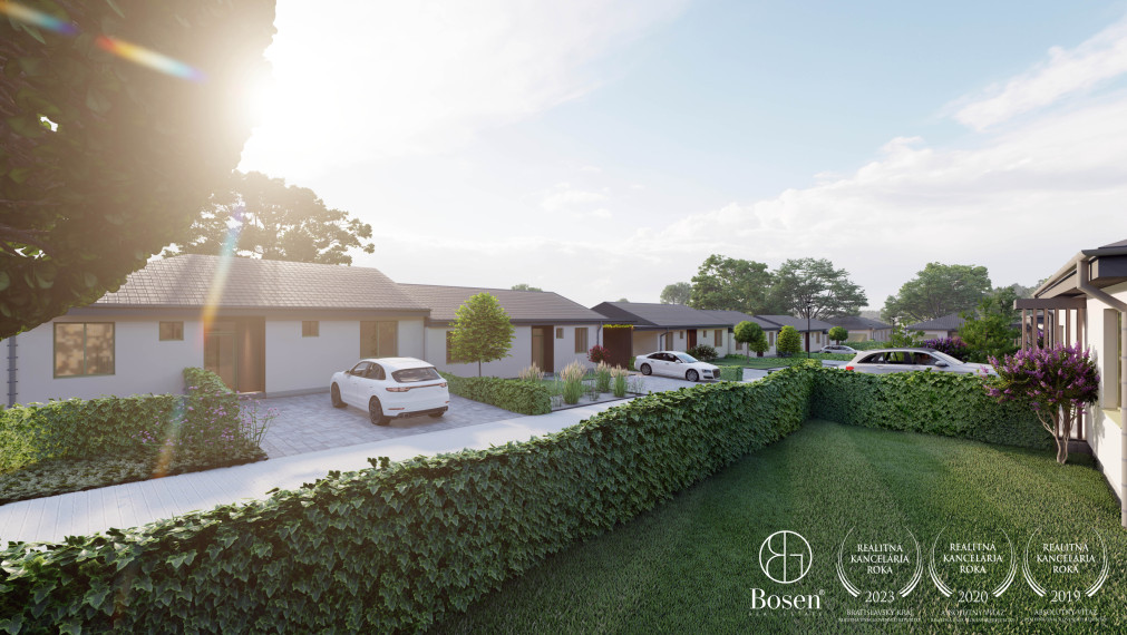 BOSEN|Vydané stavebné povolenie! Novostavba 4 izbového rodinného domu v projekte Pod ihriskom