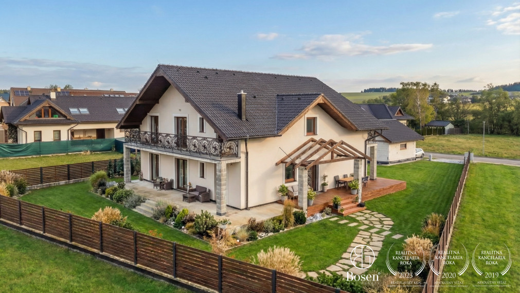 BOSEN | Nadštandardný dvojgeneračný rodinný dom pod Tatrami