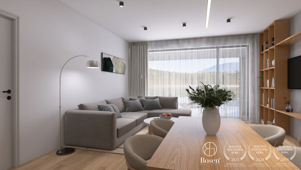 BOSEN | BLUEWAVE 3 izbový byt v nádhernej lokalite, Banka Piešťany, 102,9 m2