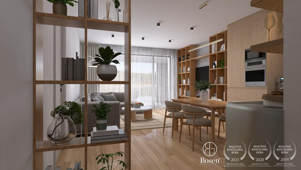 BOSEN | BLUEWAVE 3 izbový byt v nádhernej lokalite, Banka Piešťany, 102,9 m2