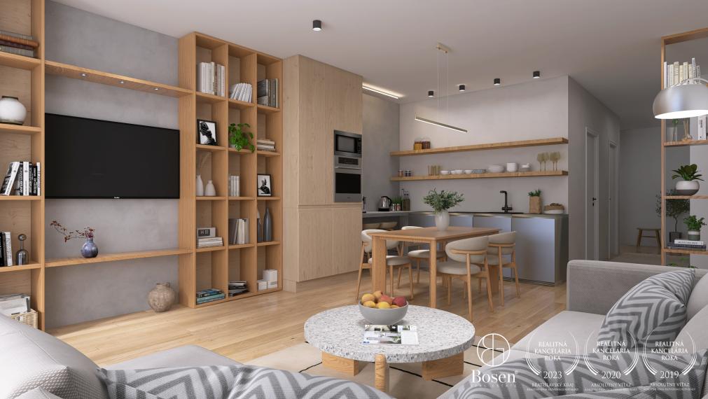 BOSEN | BLUEWAVE 3 izbový byt v nádhernej lokalite, Banka Piešťany, 102,9 m2