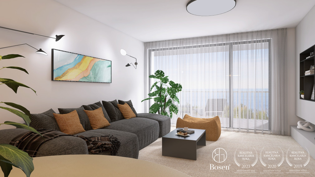 BOSEN | BLUEWAVE 2 izbový byt s výhľadom na rieku, Banka Piešťany, 85.17 m2