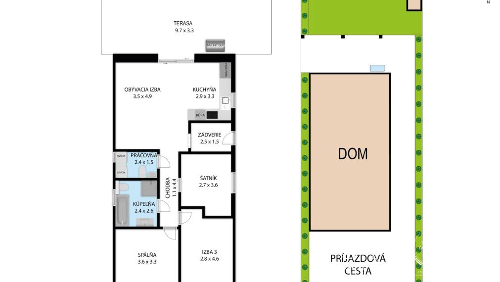 BOSEN | Novostavba 4 izbového rodinného domu, Malacky