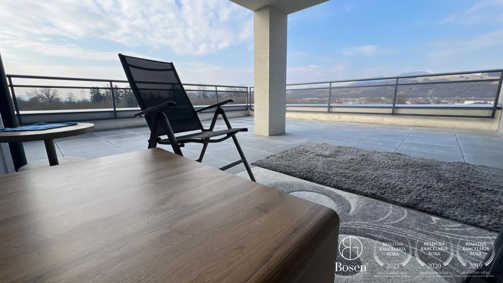 BOSEN | Na predaj NOVOSTAVBA  3i byt s terasou o výmere 30m² - Trenčín