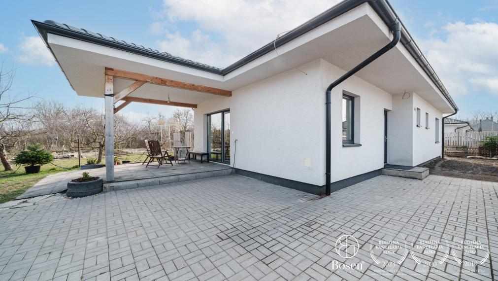 BOSEN | Moderný 4-izbový bungalov v tichej lokalite – Bellova Ves, Dunajská Streda