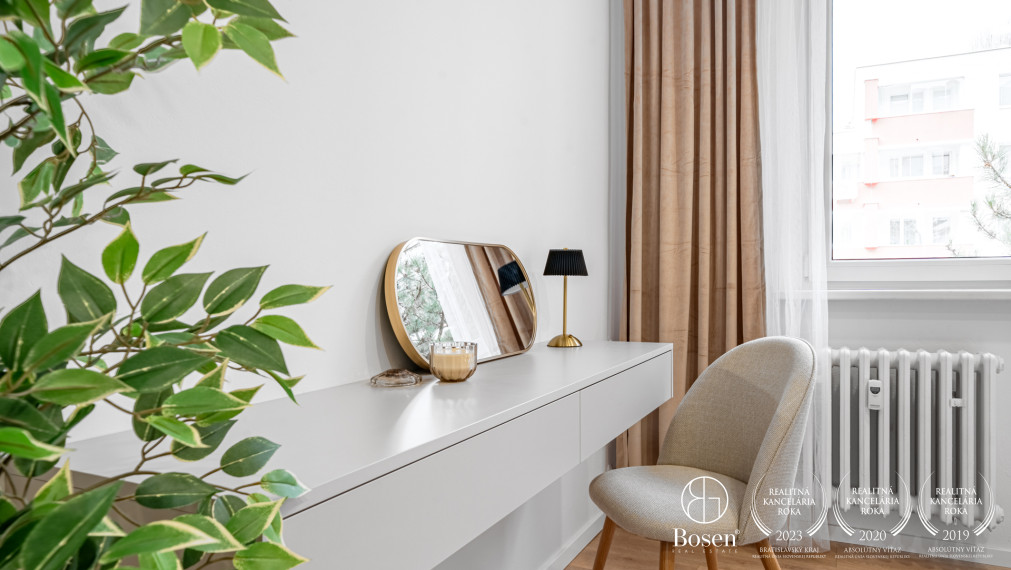 BOSEN | Kompletne zrekonštruovaný 4 izbový byt, 82m2, Medveďovej, Petržalka