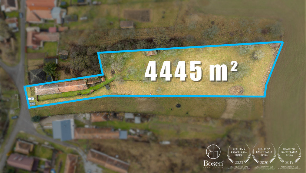 ARISE | Veľký pozemok s rodinným domom v obci Ješkova Ves