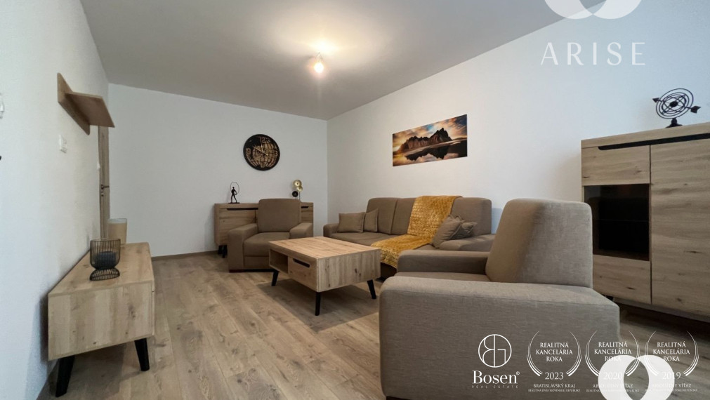 ARISE| Prenájom 2-izbový byt v Partizánskom