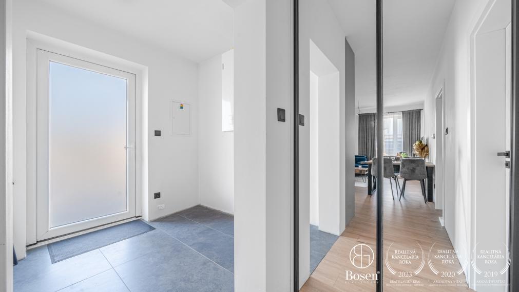 BOSEN | Moderný 2-izbový byt so záhradou v Bučanoch, 85 m2