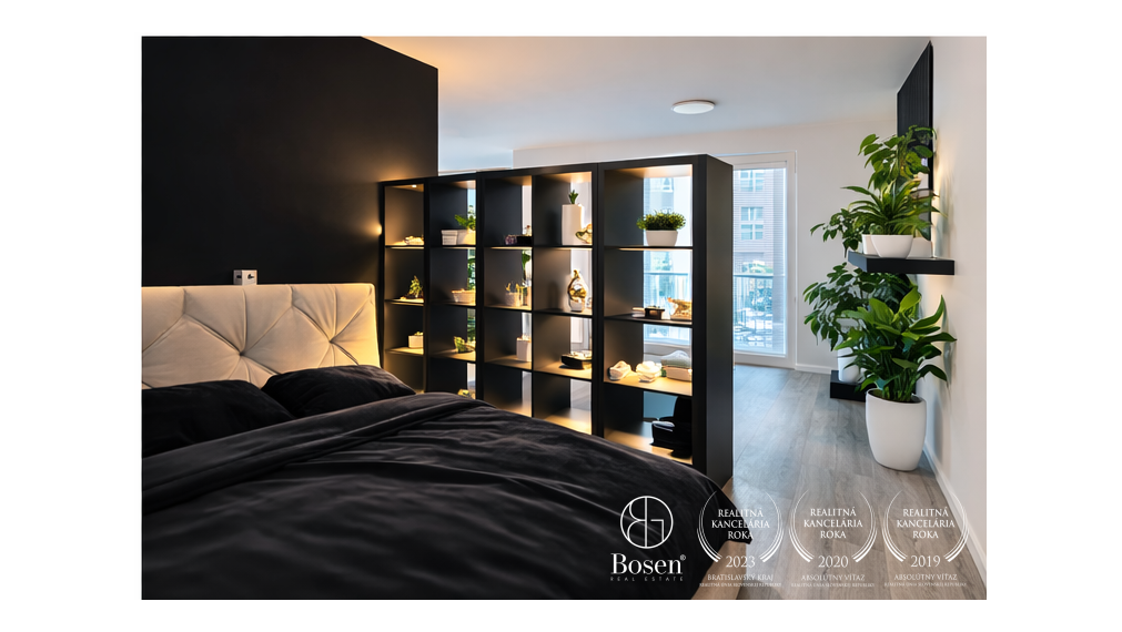 BOSEN I 1,5 izbový byt s parkovaním v novstavbe Bory Promenáda, ulica Jána Langoša