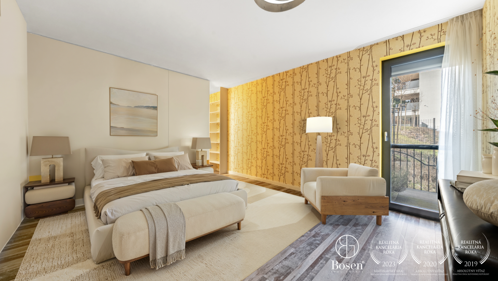 BOSEN | 3-izbový byt s terasou a balkónom, Hradný kopec, Búdkova