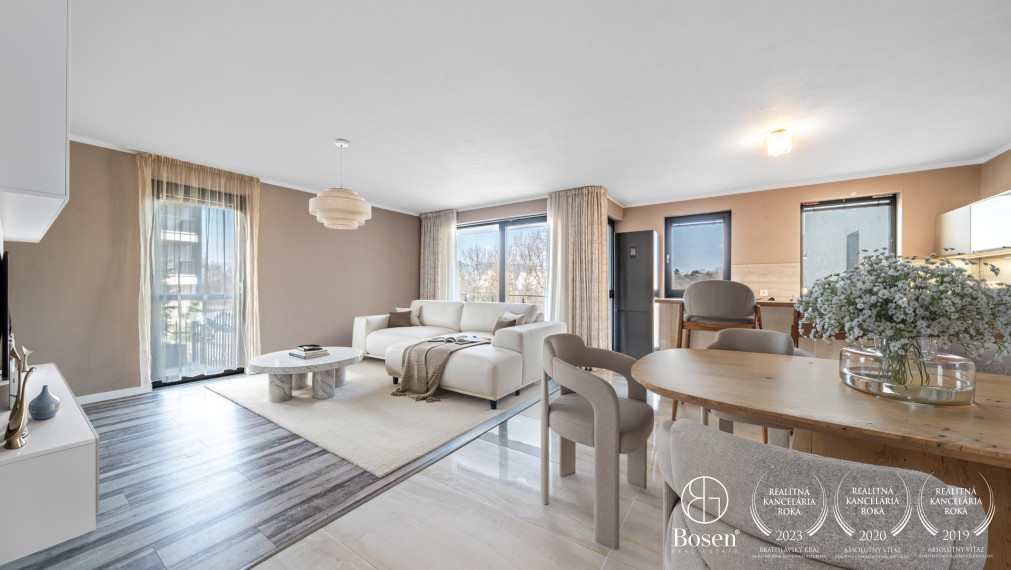 BOSEN | 3-izbový byt s terasou a balkónom, Hradný kopec, Búdkova