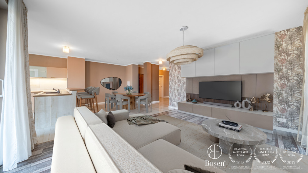 BOSEN | 3-izbový byt s terasou a balkónom, Hradný kopec, Búdkova