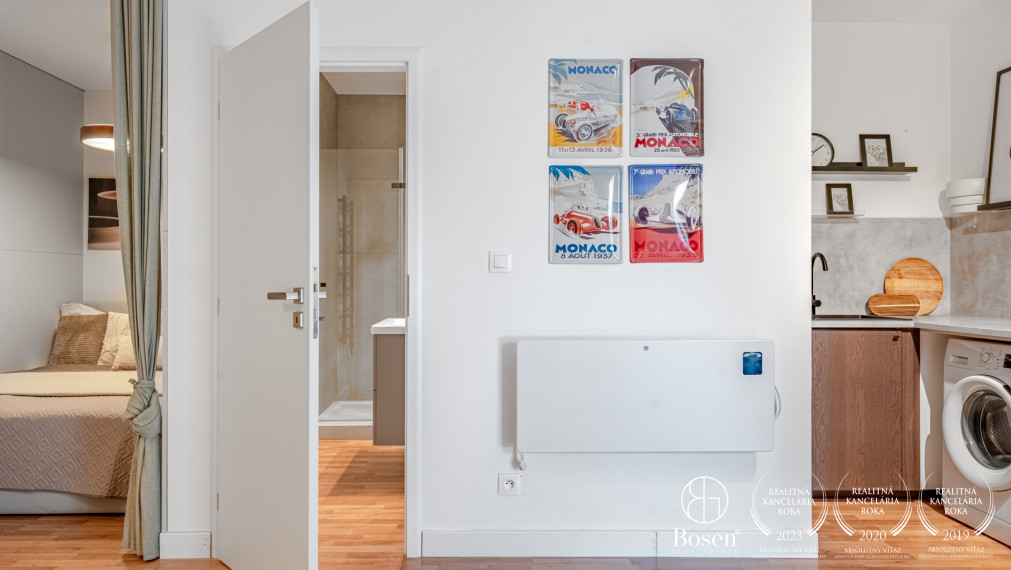 BOSEN | Štýlový 1,5-izbový byt s terasou a predzáhradkou, Horský park