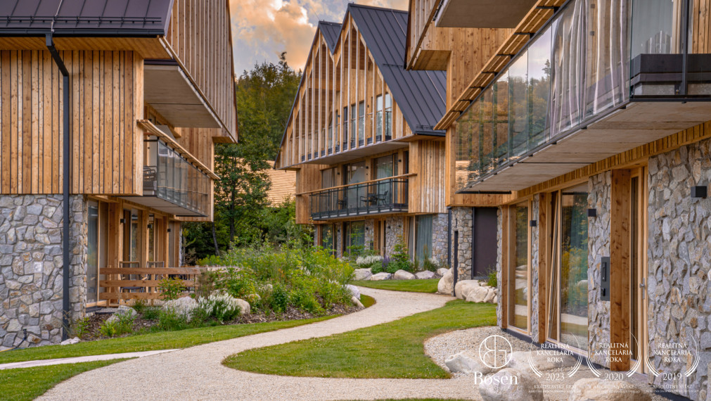 BOSEN | Luxusný 1 izbový apartmán s balkónom v PRÉMIOVOM HORSKOM REZORTE, Tatranská Lomnica