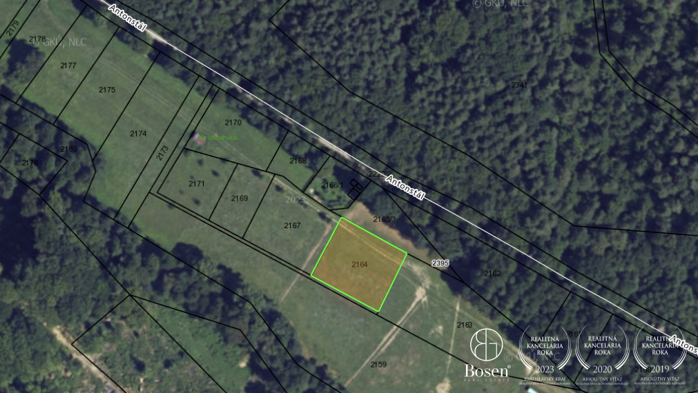 BOSEN | Na predaj pozemok v krásnom prostredí, 1564 m2 - Ľuborča