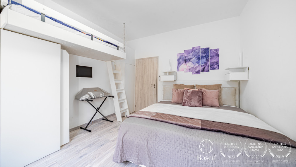 BOSEN | 2-izbový byt so záhradkou a parkovacím státím v novostavbe, 104,3 m², Ružinov, Na Piesku