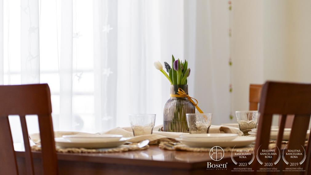 BOSEN | Morning coffee on the terrace with a view – 3-room apartment, Tupého Street, Bratislava – Vinohrady, 107 m²