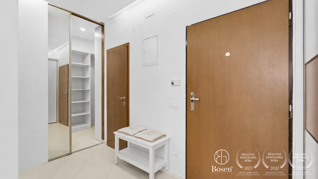 BOSEN | Morning coffee on the terrace with a view – 3-room apartment, Tupého Street, Bratislava – Vinohrady, 107 m²