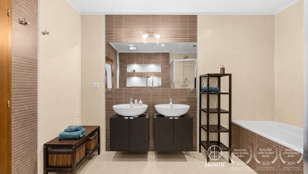 BOSEN | Morning coffee on the terrace with a view – 3-room apartment, Tupého Street, Bratislava – Vinohrady, 107 m²