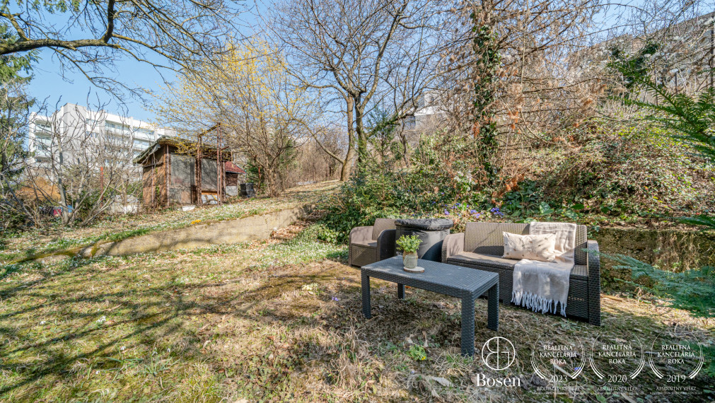 BOSEN | Výnimočná ponuka - rodinný dom Bratislava Staré Mesto – Vetvová ulica, pozemok 565 m²