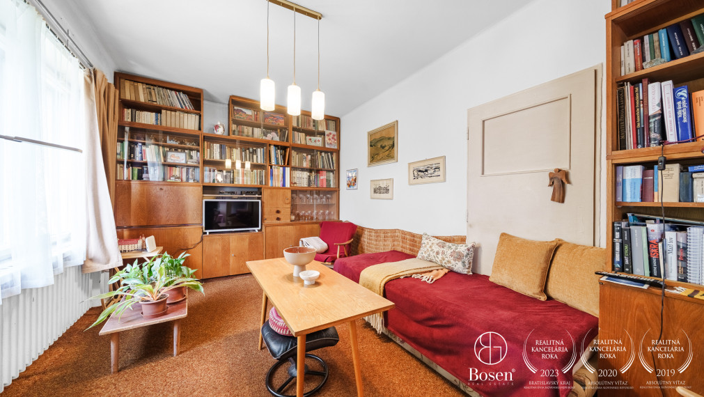 BOSEN | Výnimočná ponuka - rodinný dom Bratislava Staré Mesto – Vetvová ulica, pozemok 565 m²