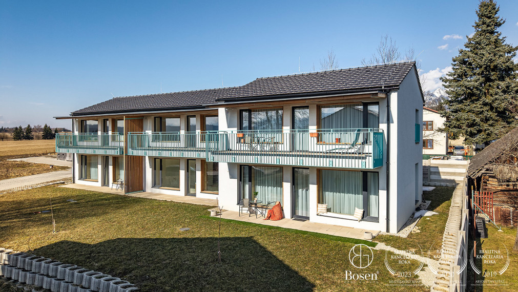 BOSEN | 2-izbový apartmán s terasou v rezidencii, Mengusovce